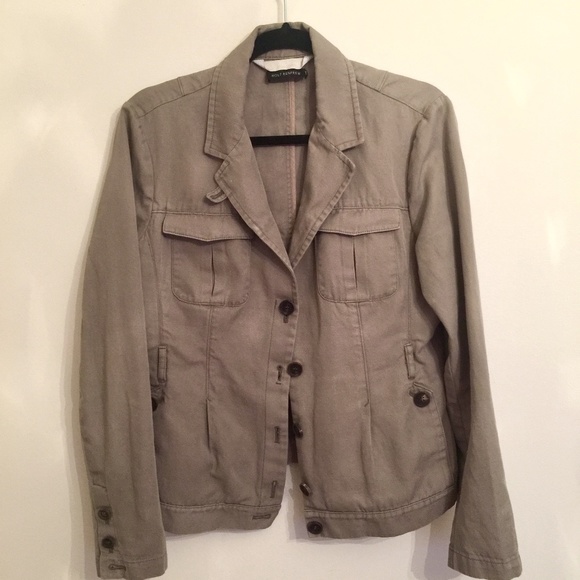 Max Mara Green Army Spring Jacket - Picture 1 of 7